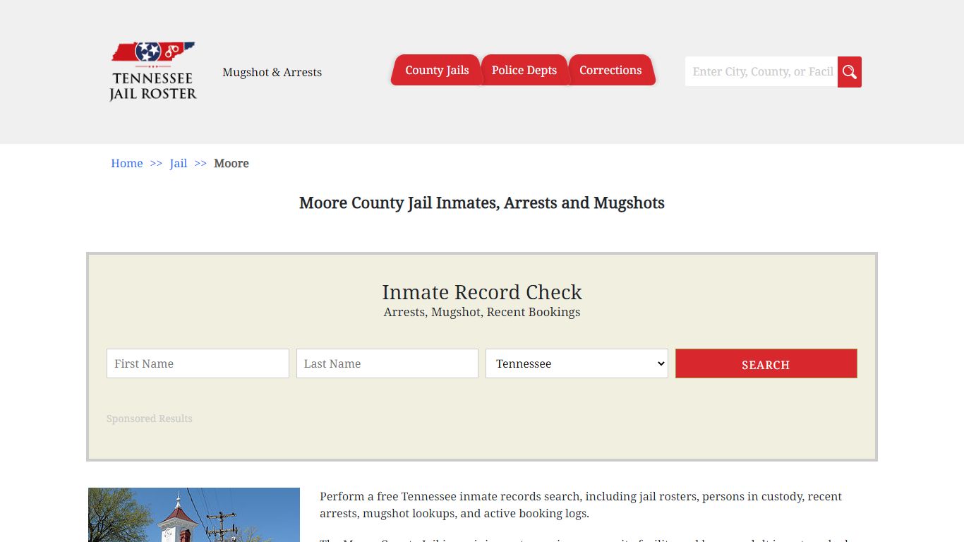 Moore County Jail Inmates, Arrests and Mugshots